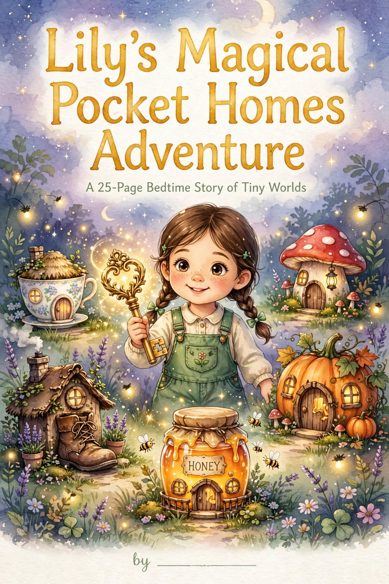 Lily's Magical Pocket Homes Adventure story book cover